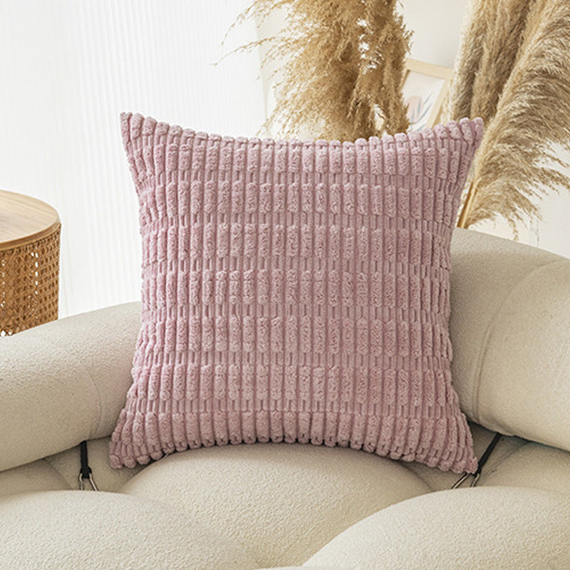 Throw Pillow Covers – Cozy Boho Stripes for Living Room, Couch & Bedroom