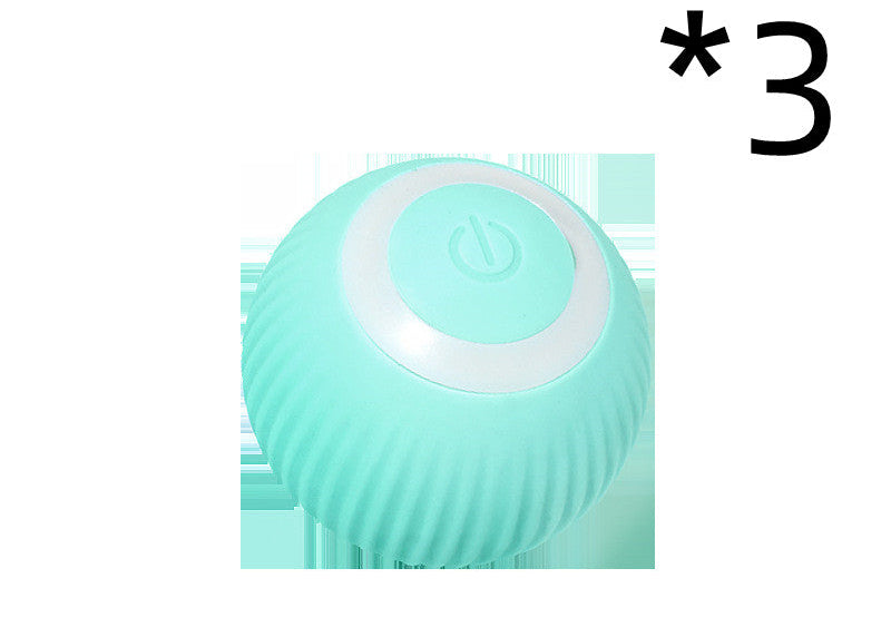 Smart Interactive Cat Ball – Automatic Rolling Toy for Bored Indoor Cats & Kittens