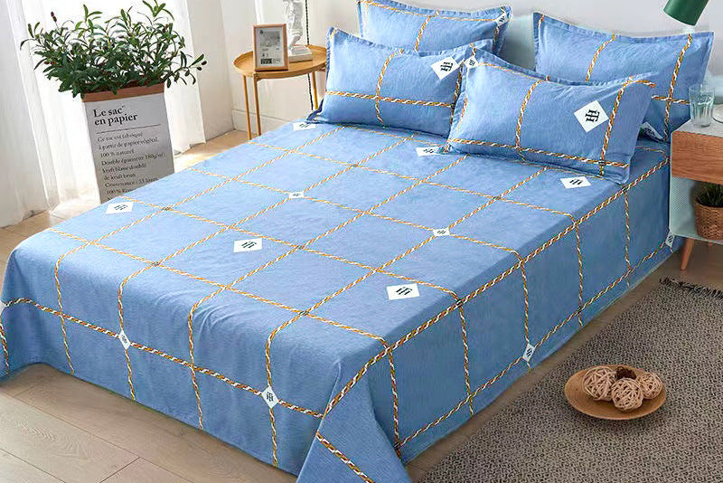 Soft Cartoon Bed Sheets – Single Piece Bedding for Kids, Teens & Dorm Rooms