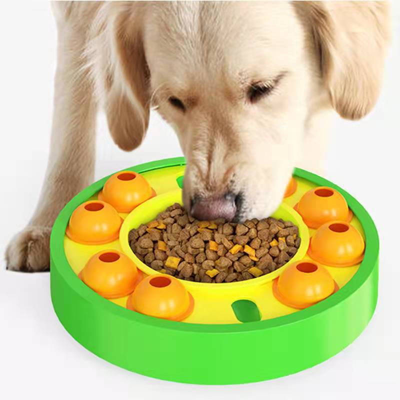 Dog Slow Feeder Bowl – Interactive Puzzle Toy to Reduce Fast Eating