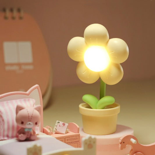 Mini Flower Night Lamp – Cozy Glow for Any Room
