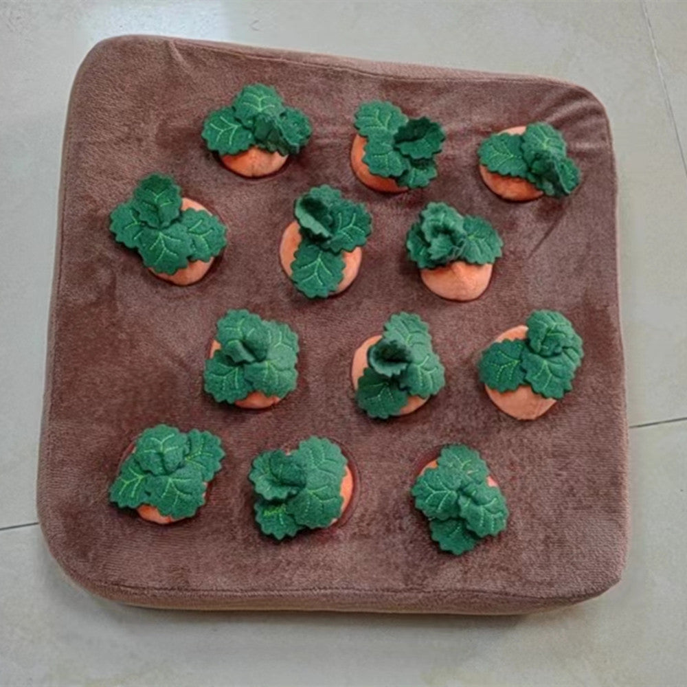 Interactive Carrot Dog Toy