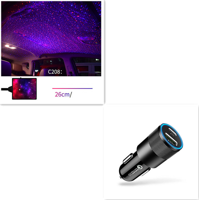 Auto Roof Star Projector Lights - Starry Sky Projector LED Night Lamp