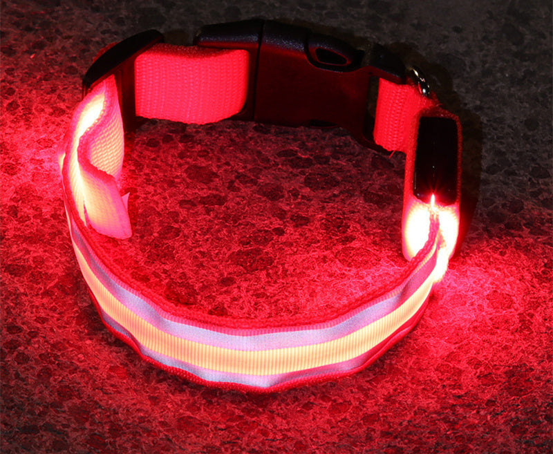 Anti-Lost LED Dog Collar | Luminous Night Safety Collar for Dogs