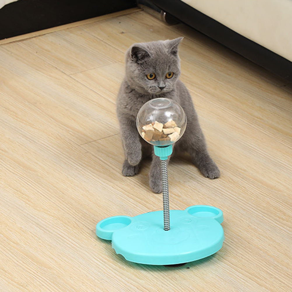 Self-Dispensing Pet Toy – Puzzle Feeder Ball for Entertaining Cats & Dogs