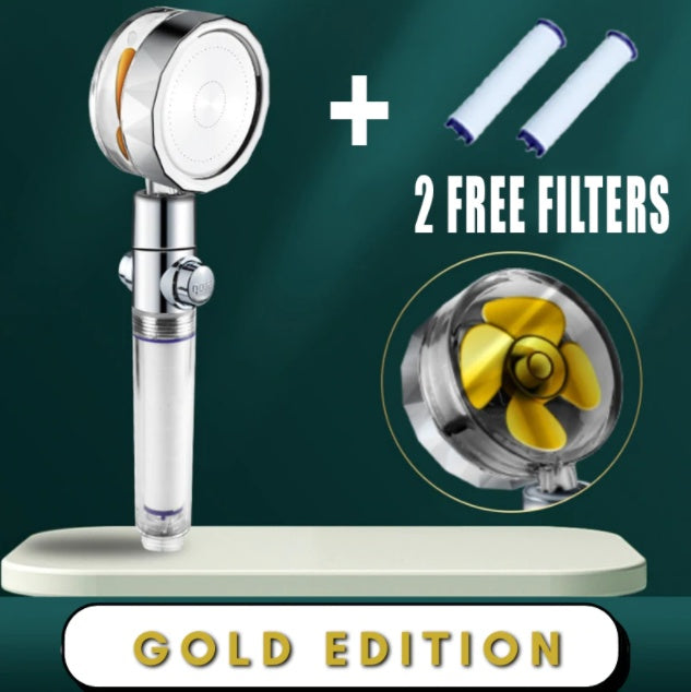 Luxury Rotating Shower Head – High Pressure, Water-Saving, Bathroom Upgrade
