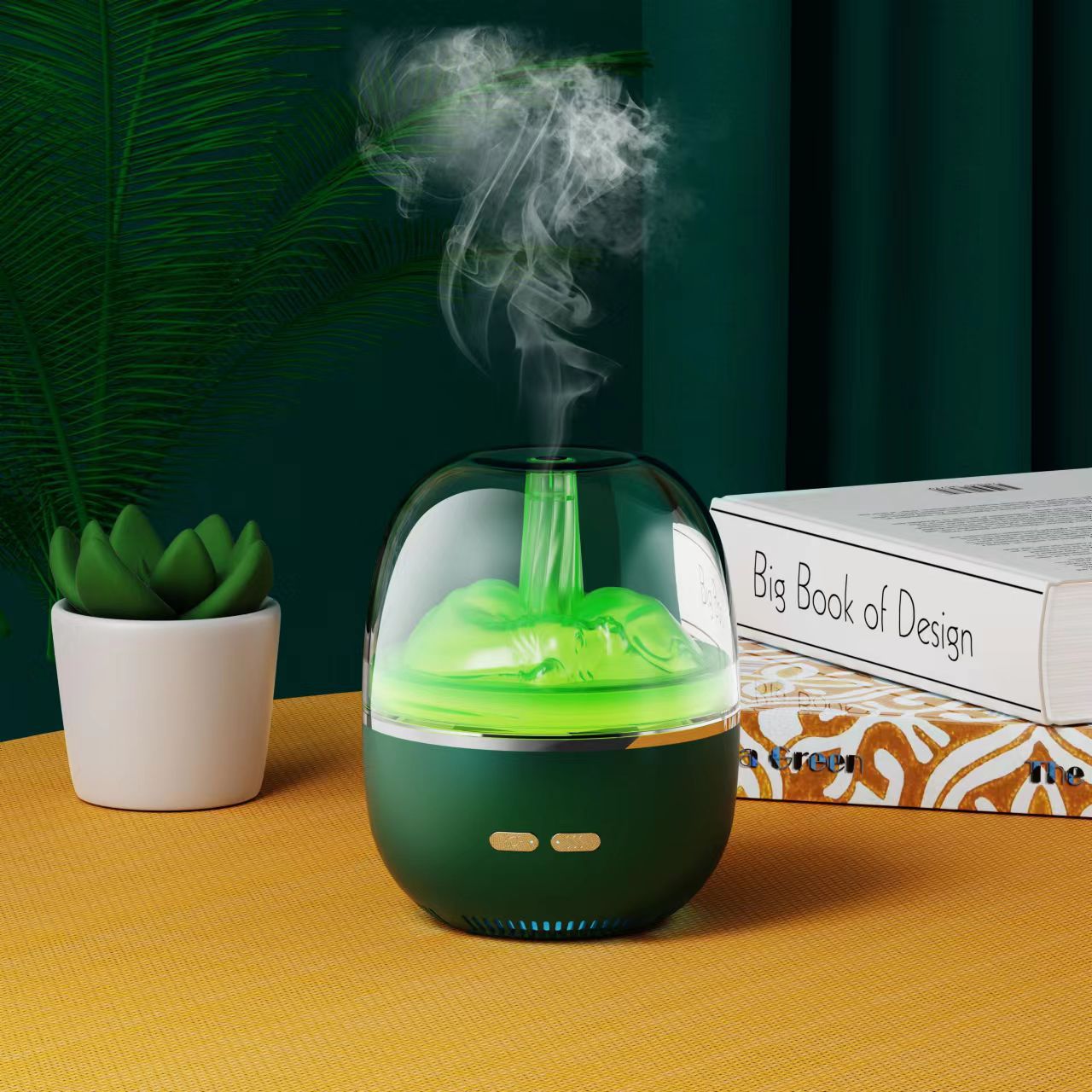 Essential Oil Diffuser Humidifier – Ultrasonic Aroma Diffuser with LED Light