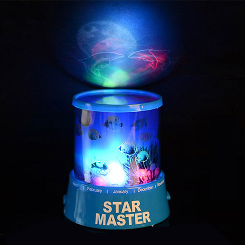 LED Galaxy Star Projector – Fantasy Night Light