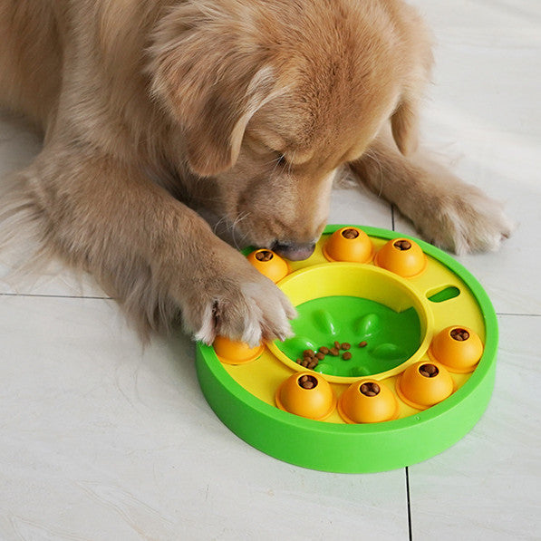 Dog Slow Feeder Bowl – Interactive Puzzle Toy to Reduce Fast Eating