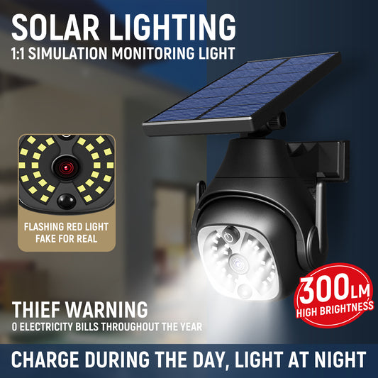Solar LED Outdoor Wall Light Motion Sensor - Motion-sensor, waterproof, & energy-saving