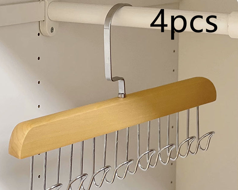 Home Closet Organizer Multi-Hook Storage Rack – Space Saving Clothes Hanger