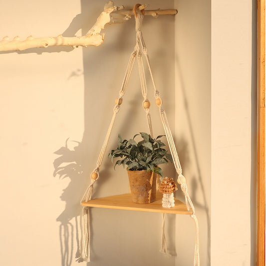 Macramé Hanging Shelf – Bring Texture to Your Home