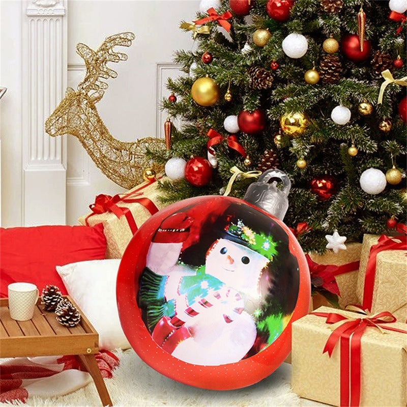 Large Christmas Decoration Balls for Festive Outdoor Displays