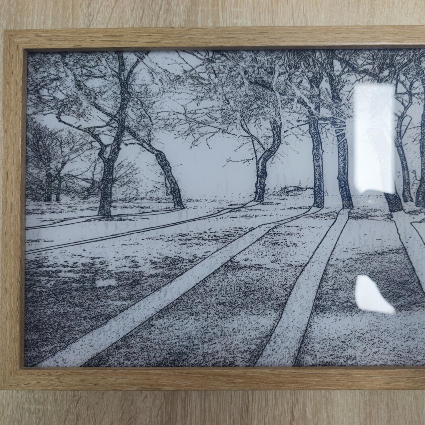 Illuminated LED Picture Light – Modern Wall Art Night Lamp