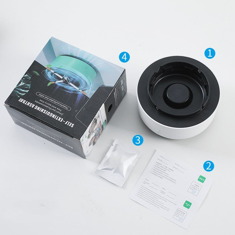 Breathe Easy with This Smoke-Removal Purifier Ashtray