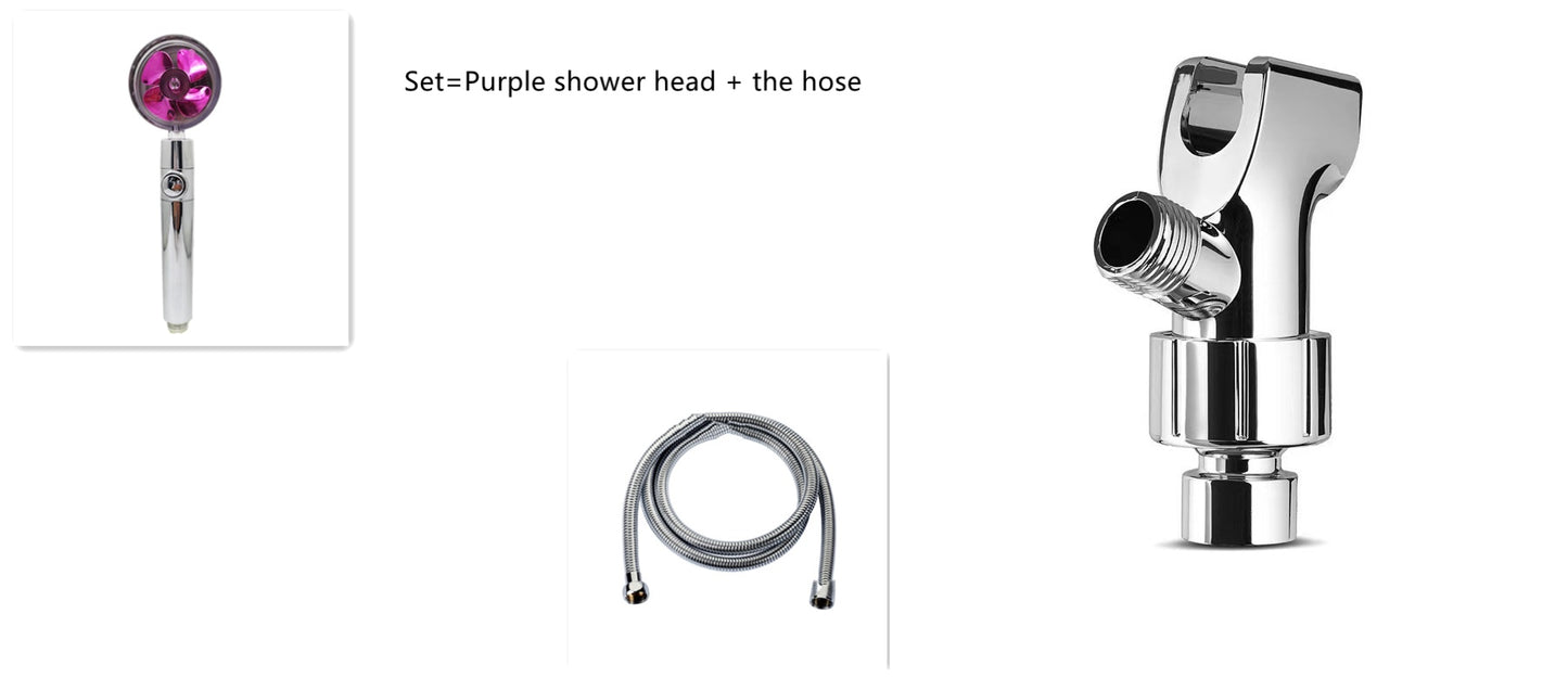 Luxury Rotating Shower Head – High Pressure, Water-Saving, Bathroom Upgrade
