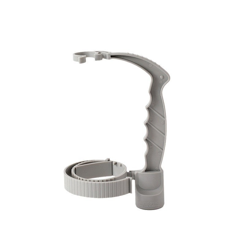 Smart Kitchen Bottle Handle Organizer – Adjustable Pouring Grip for Oil & Beverage Use