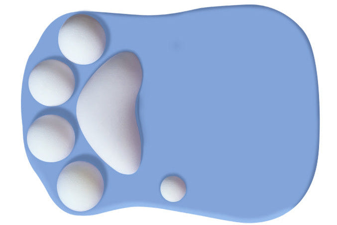 Soft Silicone Cat Paw Mouse Pad – Cute Wrist Cushion for Gamers and Students