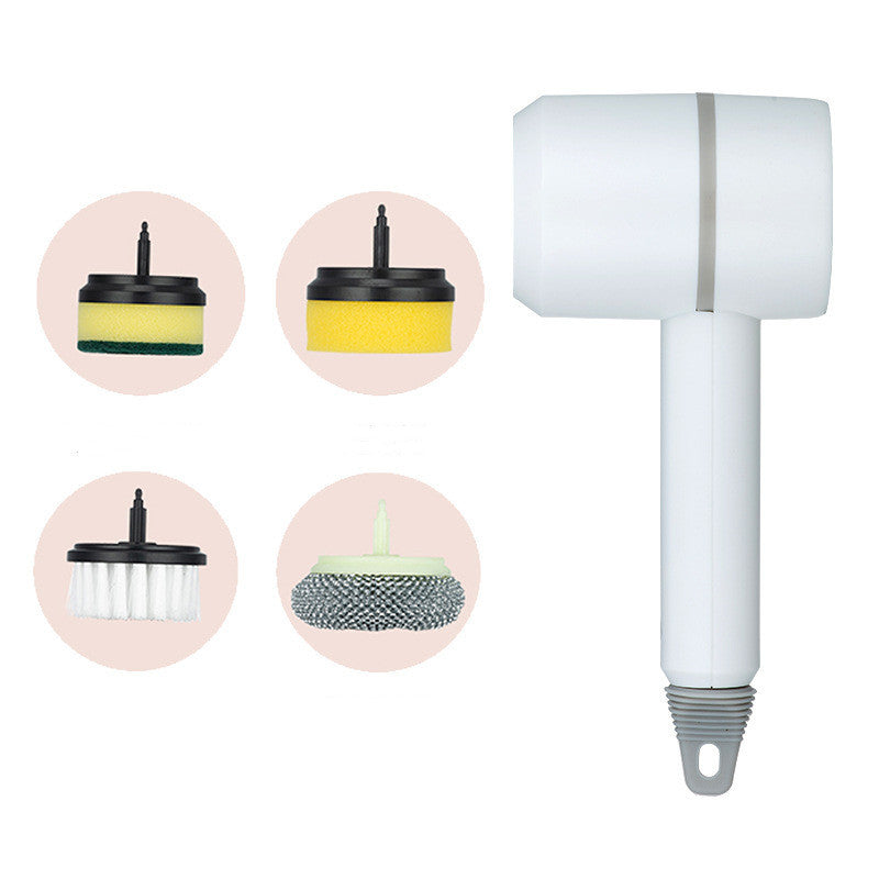 Electric Cleaning Brush for Effortless Home Scrubbing