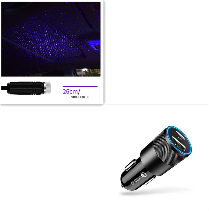 Auto Roof Star Projector Lights - Starry Sky Projector LED Night Lamp