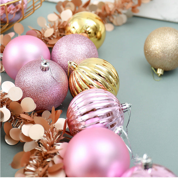 34pcs Christmas Ball Ornaments Set 4cm – Shatterproof Xmas Tree Decorations