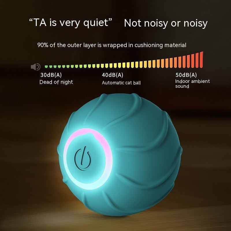 Self Rolling Cat Toy Ball – Automatic Interactive Toy for Kittens & Cats