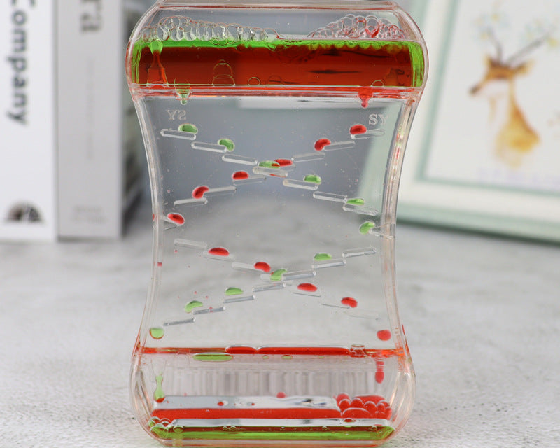 Creative Cruise Hourglass – Mesmerizing Liquid Timer for Office & Bedroom