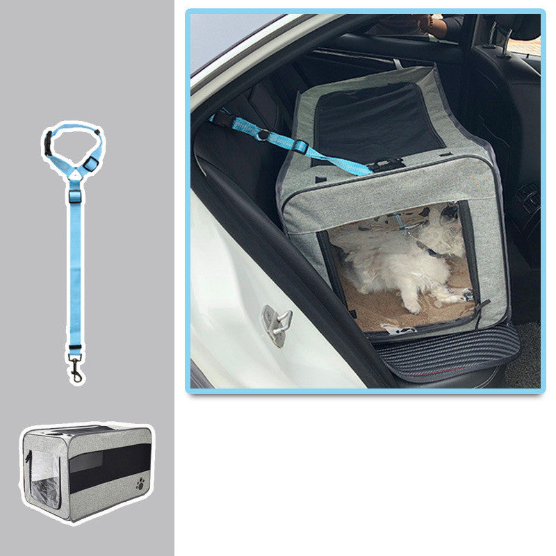 Pet Travel Carrier – Secure, Portable, Foldable Bag for Cats & Dogs