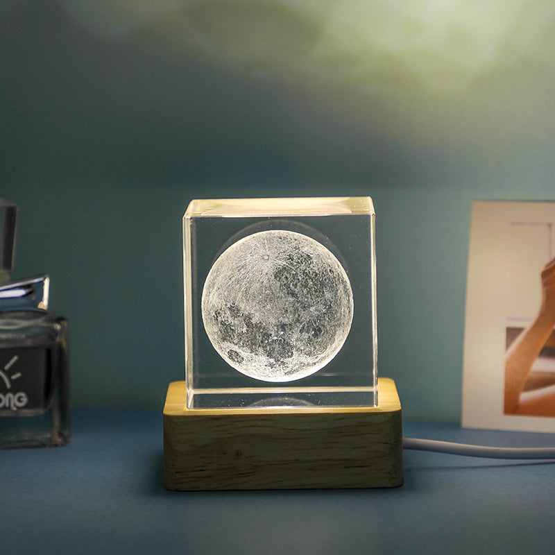 3D Crystal Glow Lamp – Ideal Kids Birthday Gift