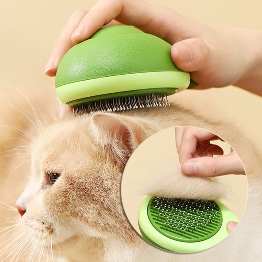 Avocado Shaped Cat Grooming Brush – Dog Hair Remover Pet Cleaning Tool