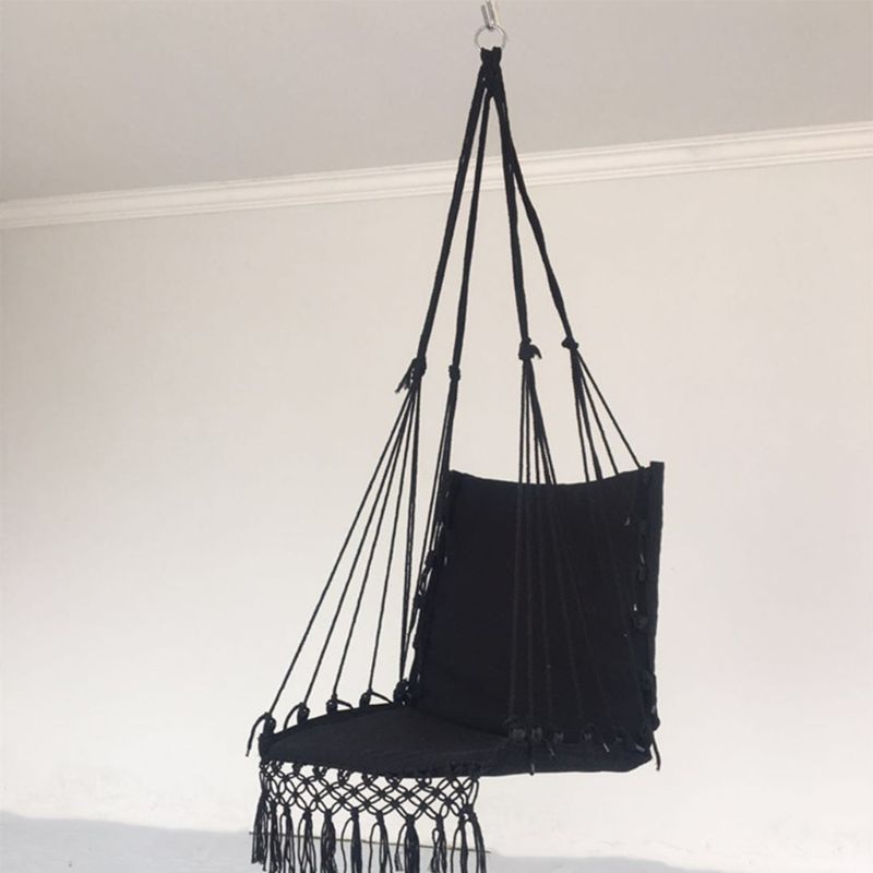 Bohemian Macrame Hammock Seat – Comfort Meets Style