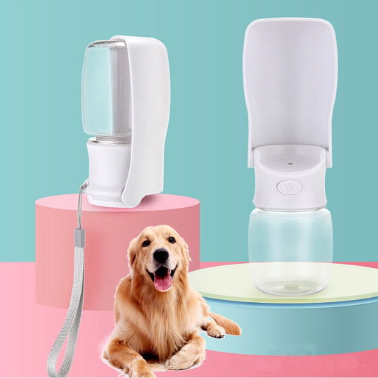 Portable Dog Water Bottle – Foldable Pet Water Dispenser for Travel