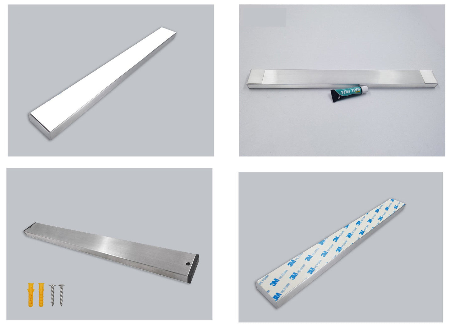 Wall-Mounted Kitchen Knife Rack – Space-Saving Knife Organizer