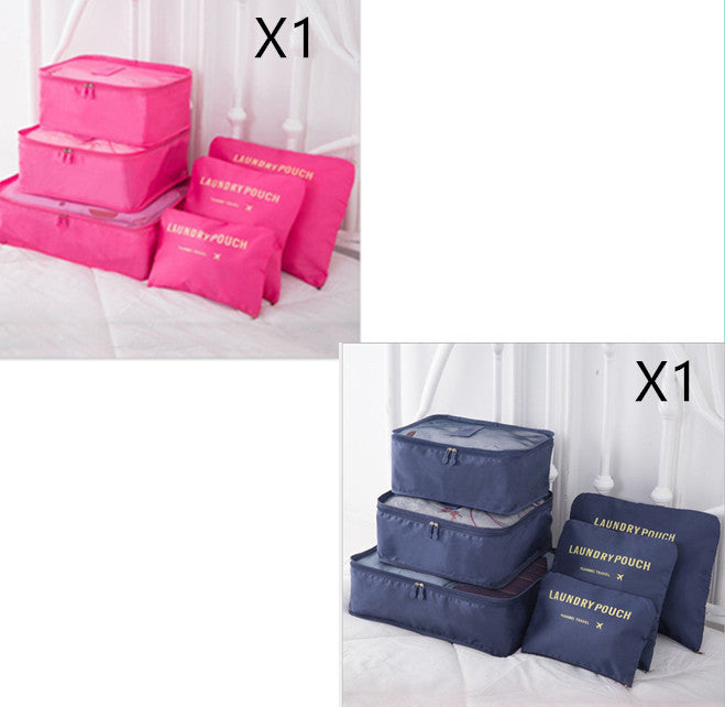 Travel Clothes Organizer Bags Set – 6PCS Packing Cubes for Luggage & Efficient Packing System