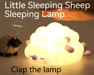 Rechargeable Sheep Night Light for Children - adorable cartoon design for bedroom