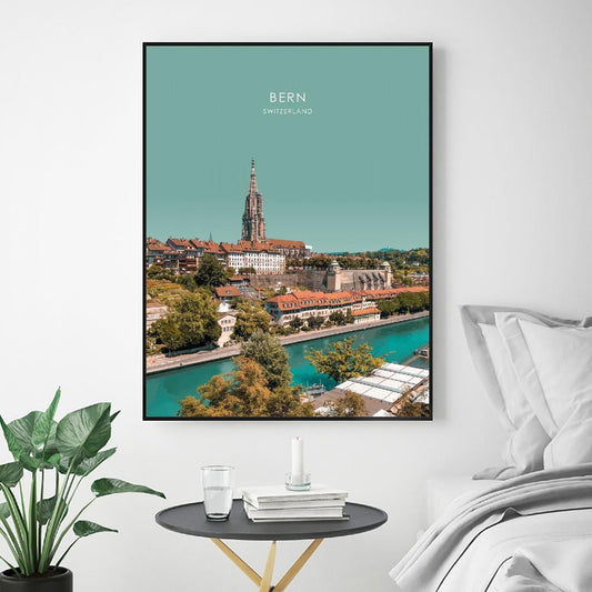Modern Art Print Canvas Wall Art – Living Room Home Decor Painting