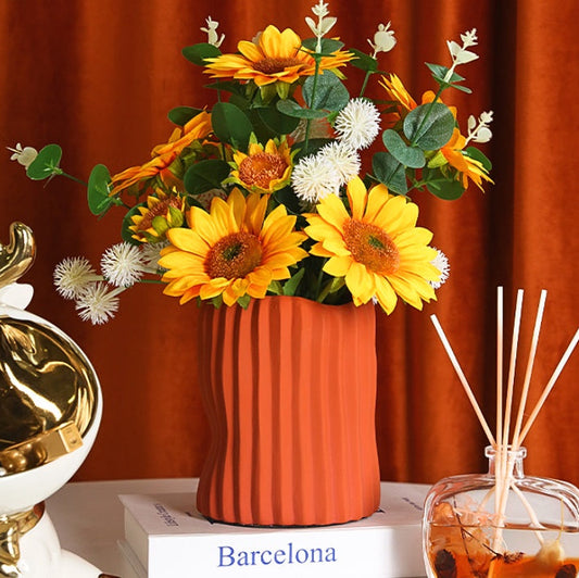 Minimalist Ceramic Vases – Stylish Living Room & Floral Decoration