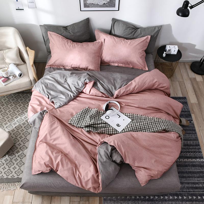 Breathable 4pc Bedding Set – Duvet Cover & Bed Sheet Set | Cozy Sleep Essentials