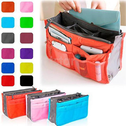 Travel Cosmetic Organizer Bag – Portable Makeup Storage Case for Beauty & Toiletries