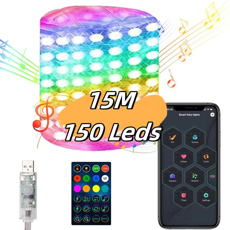 Smart LED Christmas Lights – Remote & Point Control String Lights