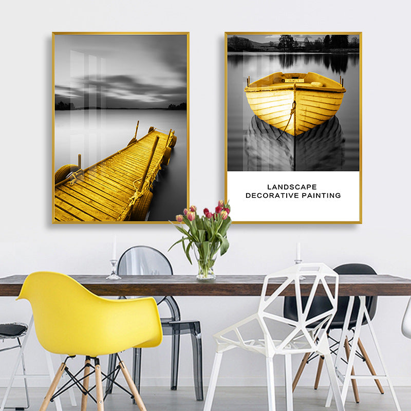 Luxury Modern Abstract Art – Canvas Painting for Stylish Living Room Home Upgrade