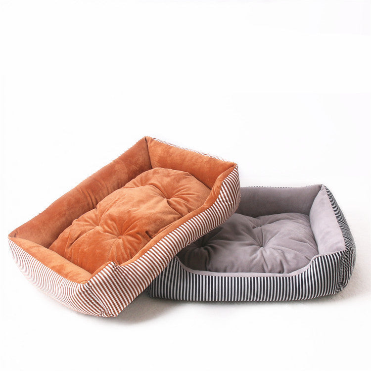 Anti-Stress Pet Bed Dog Cat Mattress – Soft Cozy Sleeping Cushion for Pets