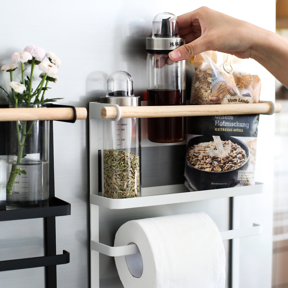 Fridge Magnetic Storage Organizer – Space Saving Rack for Kitchen & Home Use