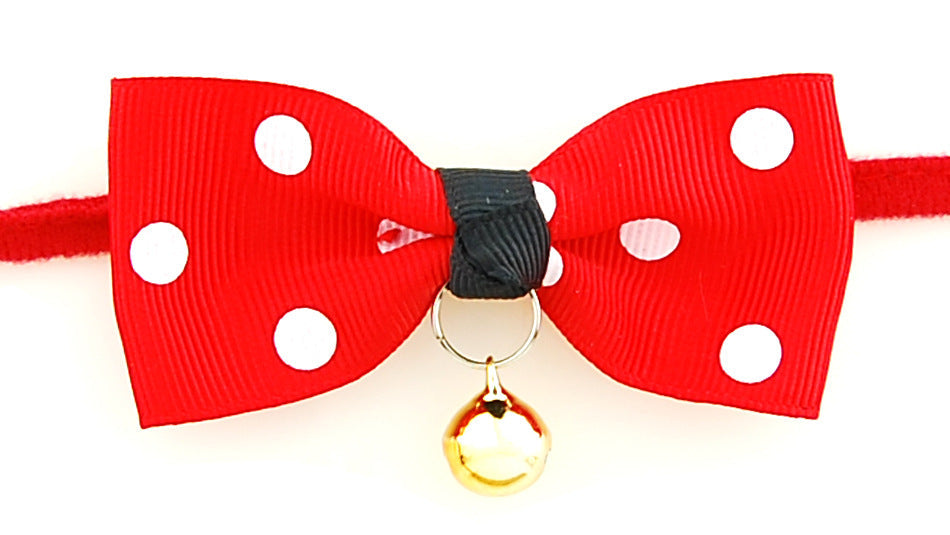 Fashion Pet Bow Tie – Cute Dog & Cat Collar Accessory for Everyday Style