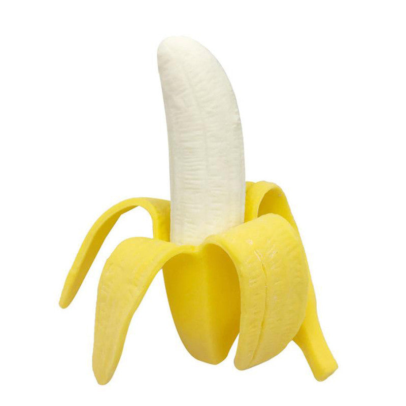 Creative Banana Dog Chew Toy – Interactive Pet TPR Teething Toy for Dogs & Puppies