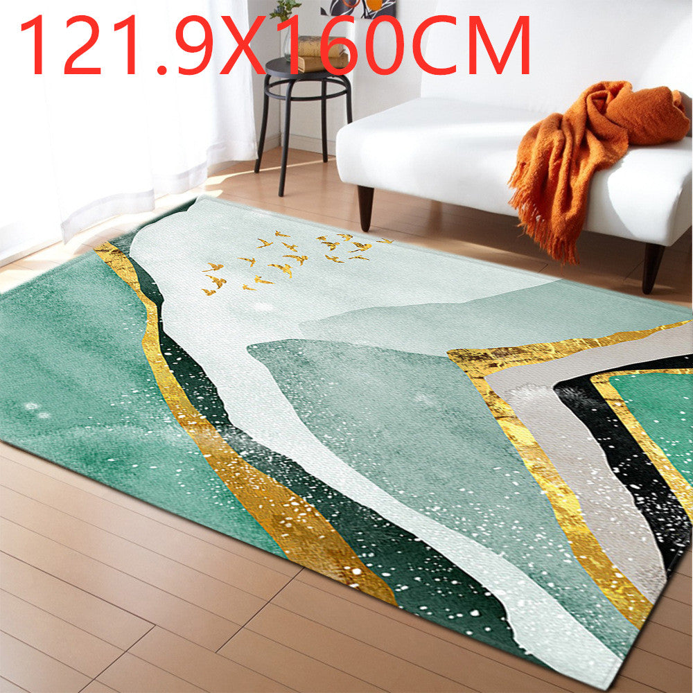 Marble Pattern Carpet Rug – Luxury Living Room & Bedroom Area Rug Home Decor