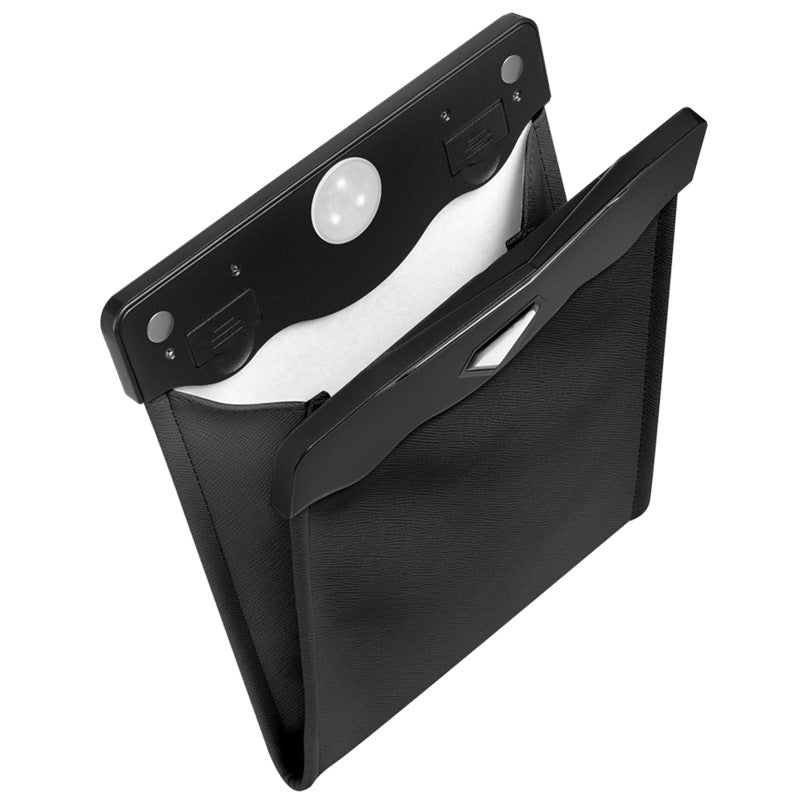 Vehicle LED Trash Can Storage Bag – Car Interior Organizer Garbage Dustbin Accessory