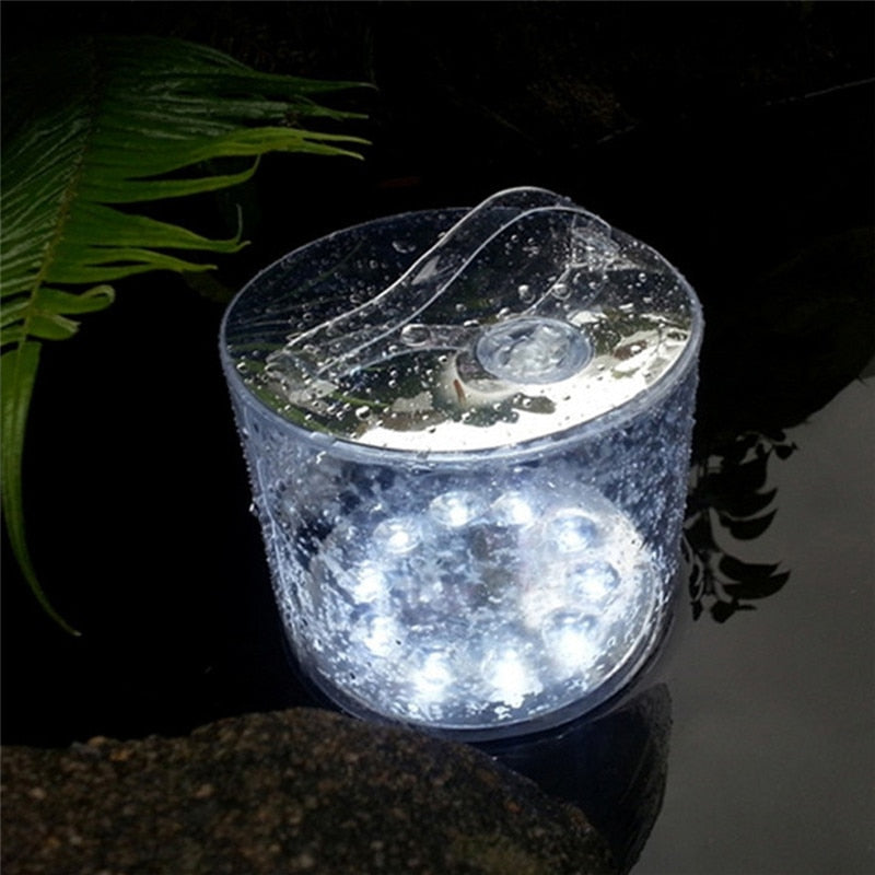 Inflatable Solar Lantern – Portable LED Camping Light for Outdoor & Emergency Use