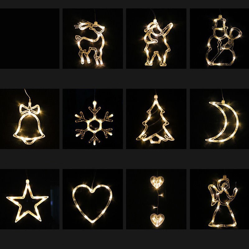 Charming Christmas LED Lights for Cozy Window Displays