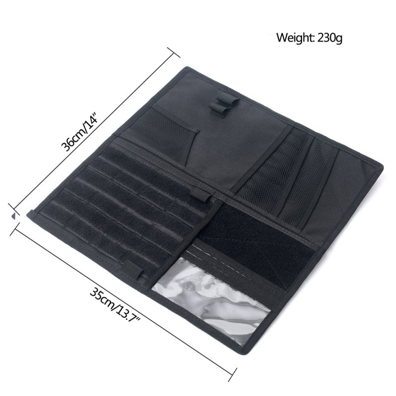 Universal Car Visor Organizer – Multi-Pocket Storage Panel for Vehicle Accessories